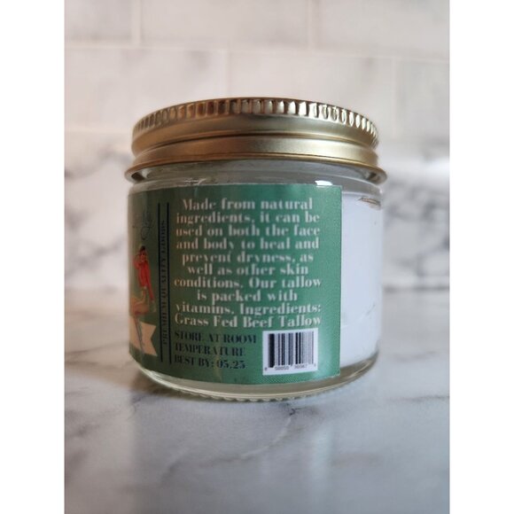 Lady May Tallow Whipped Unscented Natural Moisturizer 2 Fl Oz - Picture 3 of 4